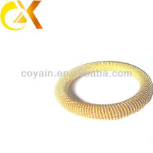Wholesale new products stainless steel jewelry gold plating bangle for women
